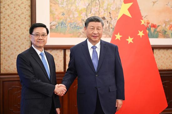 Xi reaffirms full support for Hong Kong SAR govt