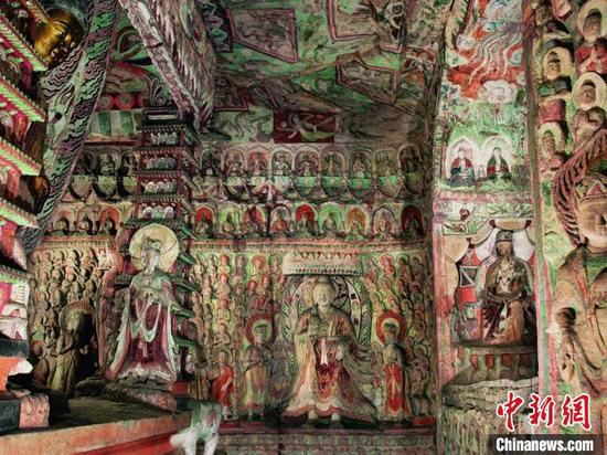 Yungang Grottoes' 'Majestic Cave' and 'Music Cave' reopen after restoration