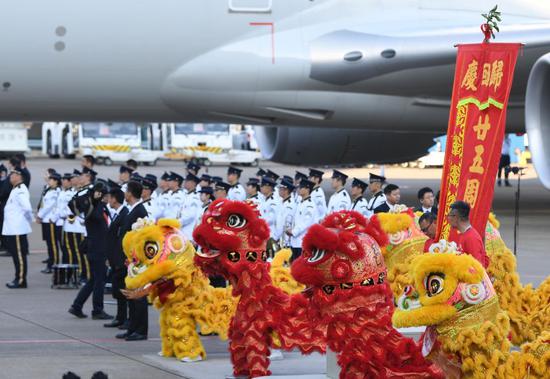 Xi arrives in Macao for anniversary celebrations, inspection tour