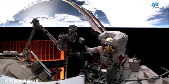 Shenzhou-19 crew completes first spacewalk