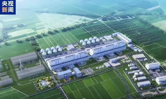 World's largest compressed-air energy storage power station being built in E China