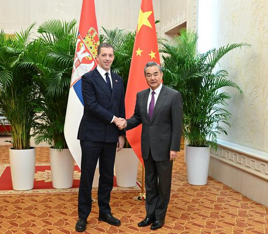 China pledges support for Serbia's sovereignty, development