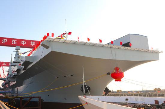 China launches CNS Sichuan amphibious assault ship