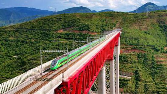 China-Laos Railway handles over 50 million metric tons of goods since launch