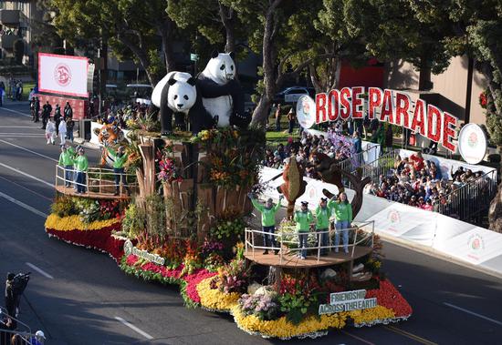 136th Rose Parade held in U.S.