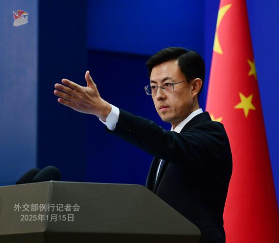 Chinese FM spokesperson Guo Jiakun. (Photo: website of Chinese Foreign Ministry)