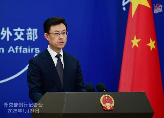 FM spokesperson Guo Jiakun's regular press conference on Jan. 21, 2025