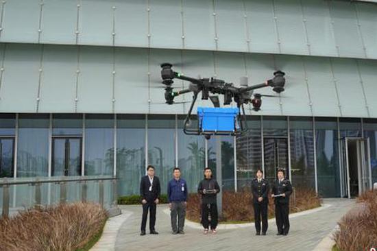 Hainan completes first drone delivery of duty-free items for island departures