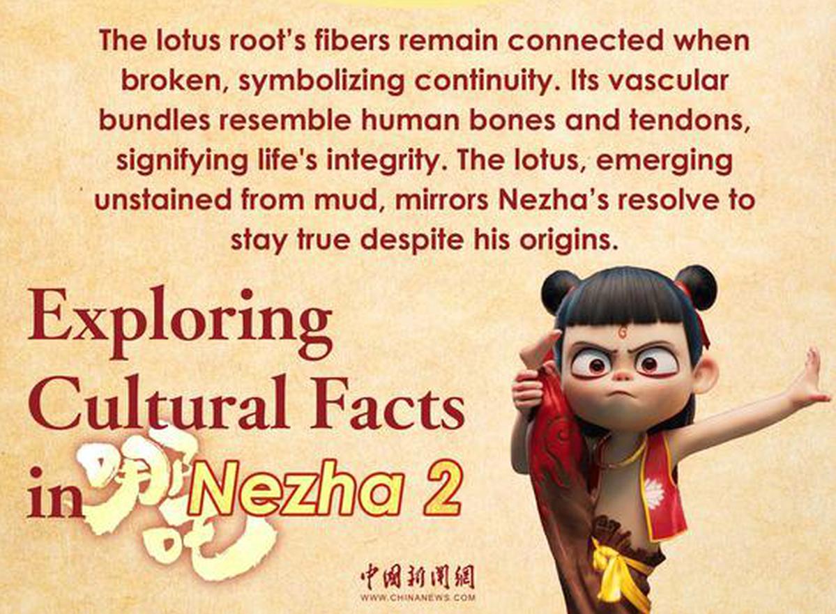 Exploring Cultural Facts in Nezha 2