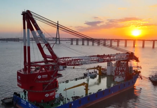 China’s self-developed fourth-generation offshore engineering installation vessels Zhigao and Zhiyuan were successfully completed on Feb. 23, 2025 in Nantong, east China's Jiangsu Province. (Photo/PowerChina Harbour. Co., Ltd.) China’s self-developed fourth-generation offshore engineering installation vessels Zhigao and Zhiyuan were successfully completed on Feb. 23, 2025 in Nantong, east China's Jiangsu Province. (Photo/PowerChina Harbour. Co., Ltd.)