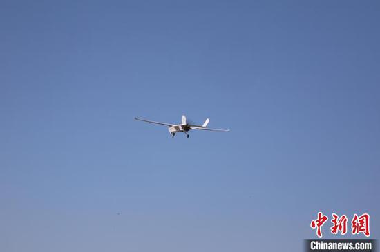 Hebei's first domestically developed long-endurance heavy-lift unmanned transport aircraft,