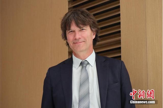 Johannes Cullmann, Scientific Advisor to the President of the 77th session of the UN General Assembly. (Photo: China News Service/Chen Tianhao) Johannes Cullmann, Scientific Advisor to the President of the 77th session of the UN General Assembly. (Photo: China News Service/Chen Tianhao)