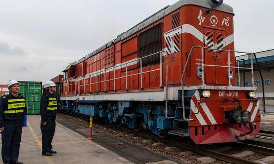 Major railway ports see steady growth in China-Europe freight trains in Q1