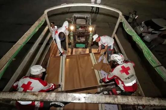 China Red Cross' second batch of aid arrives in Myanmar
