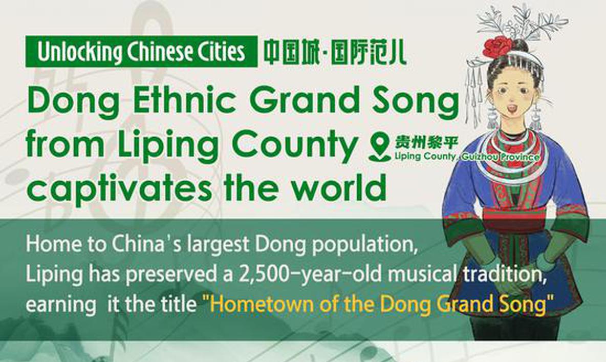 Unlocking Chinese Cities｜Dong Ethnic Grand Song from Liping County captivates the world