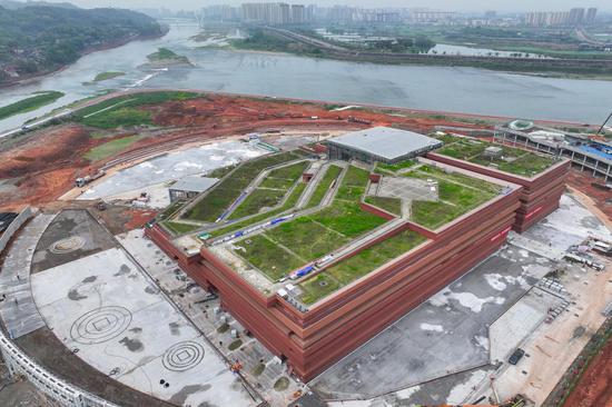 Museum of Jiangkou Battlefield under construction in Sichuan