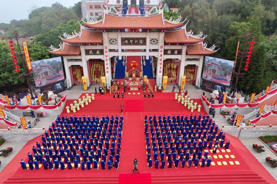 1,065th birthday of sea goddess Mazu celebrated in Fujian