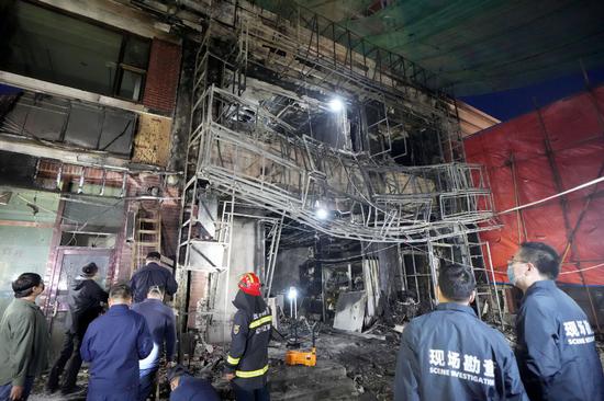Restaurant fire: One person taken into custody