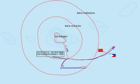 PLA prevents Philippine corvette from entering Chinese territorial waters around Huangyan Dao
