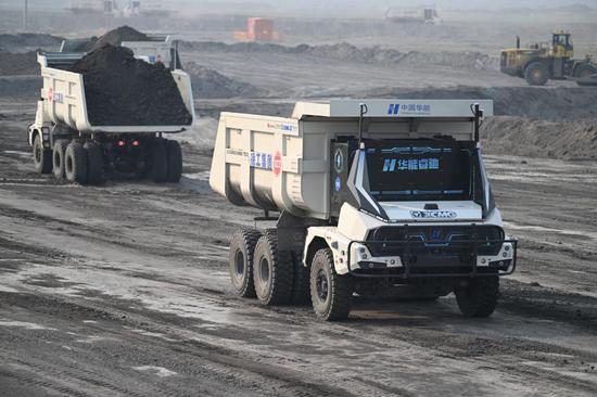 China launches world's first fleet of driverless mining trucks