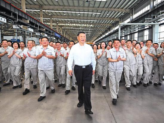 Xi stresses resolve in high-quality growth