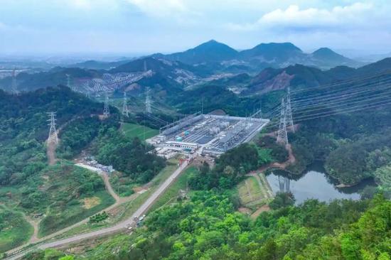 Nation's 1st modular 500-kV substation online