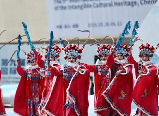 9th Int'l Festival of Intangible Cultural Heritage kicks off in Chengdu