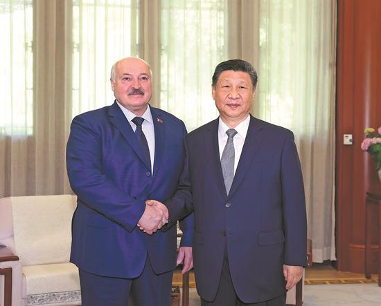 Xi: China, Belarus true friends