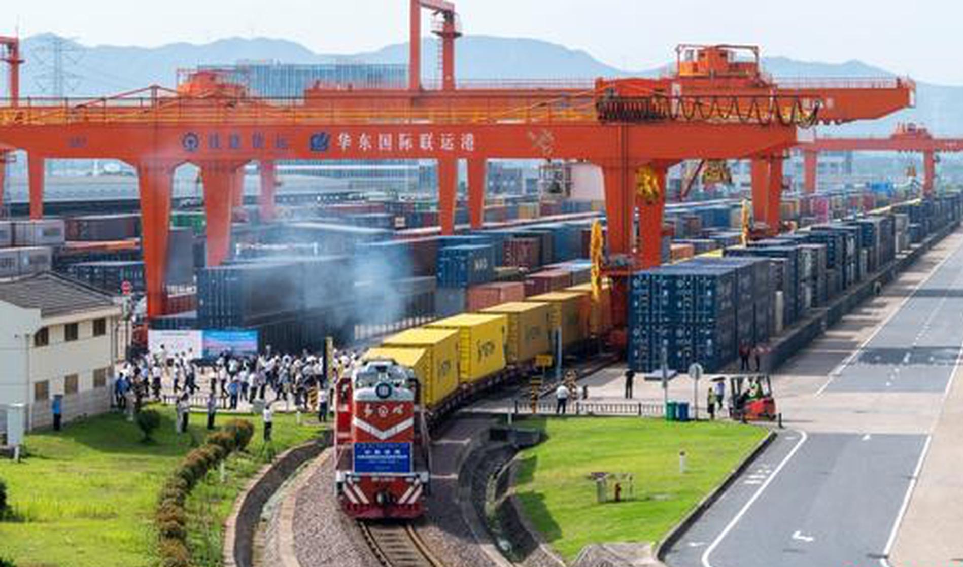 Zhejiang launches trans-Caspian transport freight route