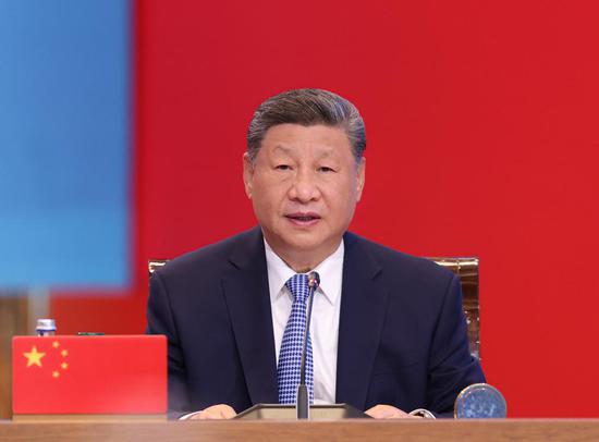 Chinese President Xi Jinping delivers a keynote speech during the second China-Central Asia Summit in Astana, Kazakhstan, June 17, 2025. (Xinhua/Huang Jingwen) Chinese President Xi Jinping delivers a keynote speech during the second China-Central Asia Summit in Astana, Kazakhstan, June 17, 2025. (Xinhua/Huang Jingwen)