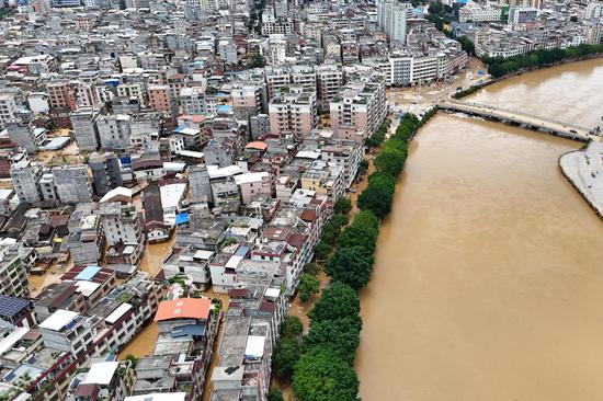 South China's Huaiji County hit by worst flood