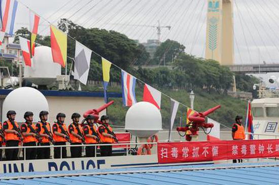 China, Laos, Myanmar, Thailand launch joint patrol on Mekong River