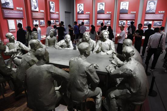 Memorial hall of CPC 1st National Congress attracts visitors
