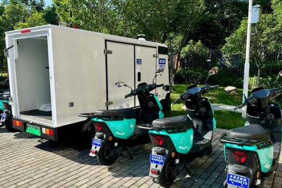 AI-powered bikes help optimize food delivery