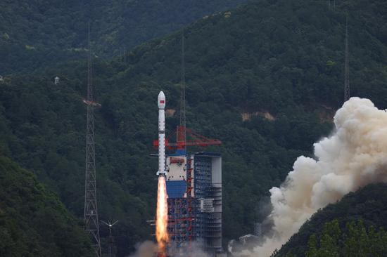 China launches new test satellite