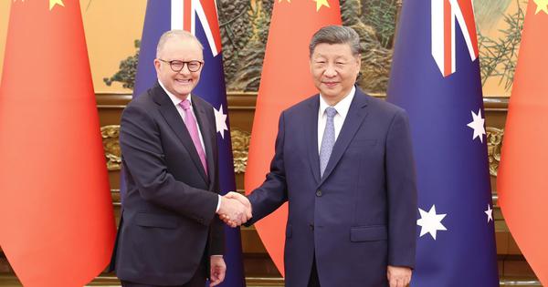 Xi meets Australian PM in Beijing