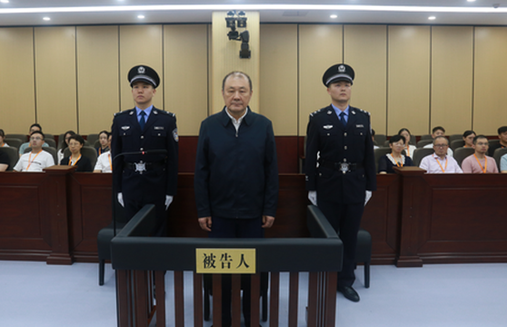 Former Chinese vice minister of justice sentenced to 13 years in prison for bribery