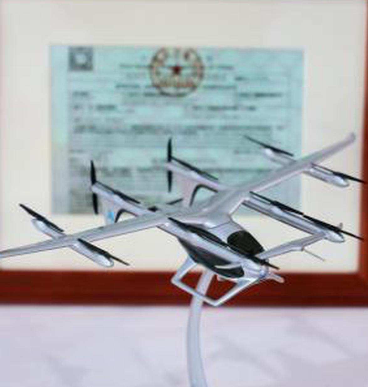 World's first fully certified ton-class eVTOL delivered to Guangzhou