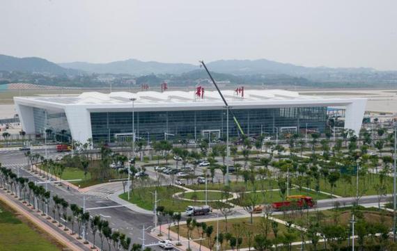 The Huahu International Airport in Ezhou, central China's Hubei Province. (File photo/China News Service)