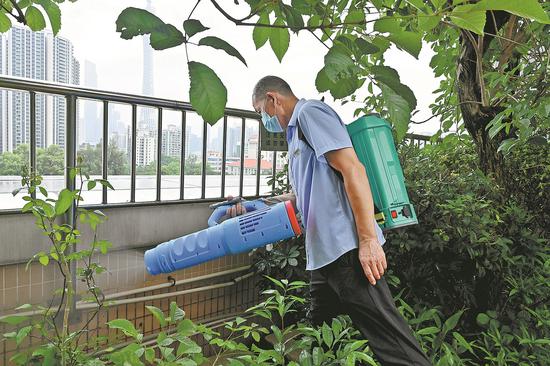 Chikungunya outbreak in Foshan begins to ease