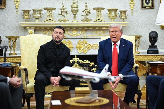 Trump, Zelensky hold bilateral meeting