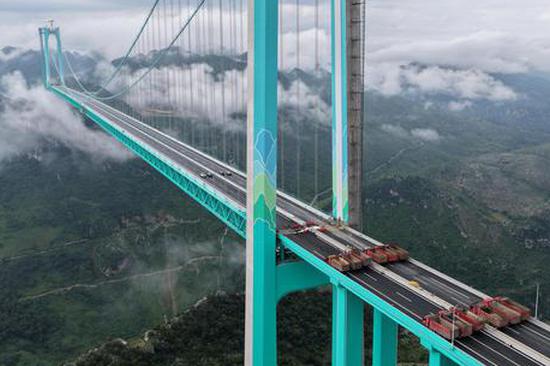 World's highest bridge passes stress test