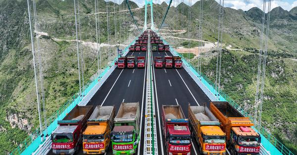 World's highest bridge passes stress test