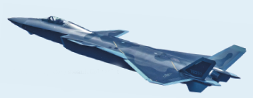 J-20A heavy-duty stealth fighter jet