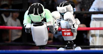 Robots showcase skills at World Smart Industry Expo 2025