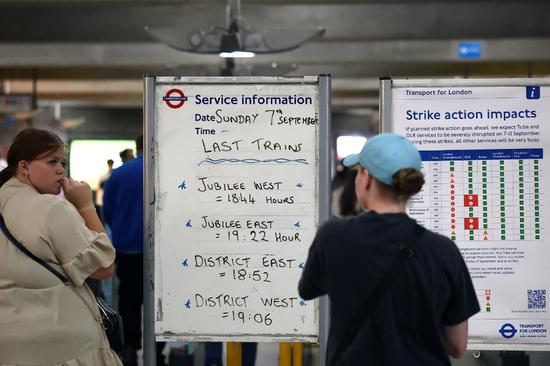 London commuters, visitors hit by tube strike