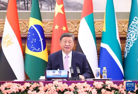 Xi attends virtual BRICS Summit and delivers important address