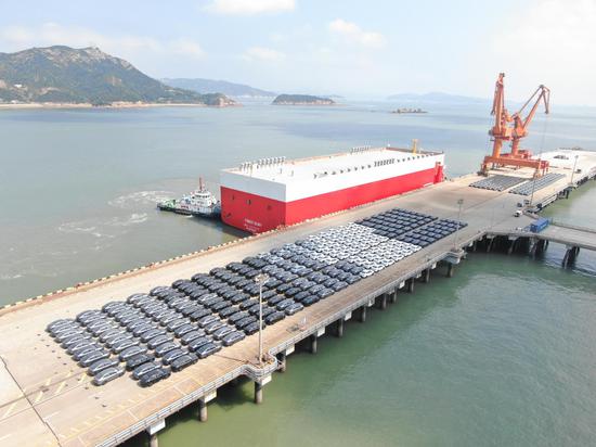 E China's Zhejiang opens new maritime export route for NEVs to Middle East