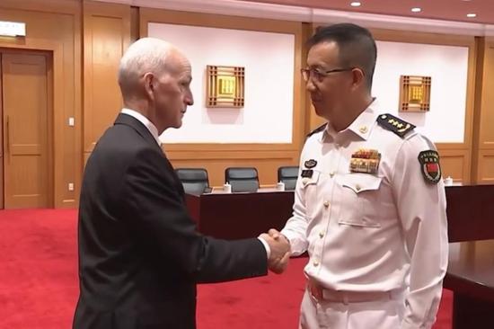 China, U.S. should avoid conflict, defense chief says