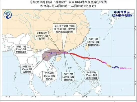 Super Typhoon Ragasa leaves 14 dead, 18 injured in Taiwan